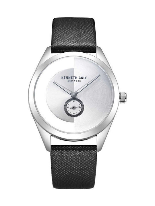 Kenneth Cole Women's Watch with Black Leather Strap