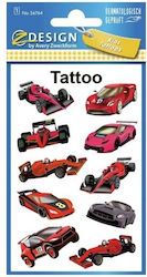 Abwaschbare Tattoos Kinder Autos 7647