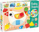 Goula Играчка за сортиране на форми Baby Shapes от дърво за 24++ месеца
