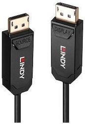 Lindy Cable DisplayPort male - DisplayPort male 30m Μαύρο (38523)