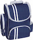 Titanum School Backpack Kindergarten with Water Bottle Holder Blue 37 x 20 x 37cm