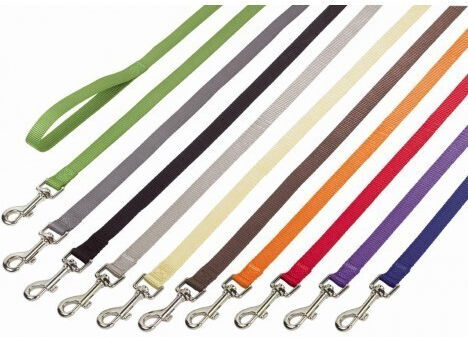 Nobby Dog Leash/Lead Strap Classic 1.2m x 1.5cm (Various Colors)