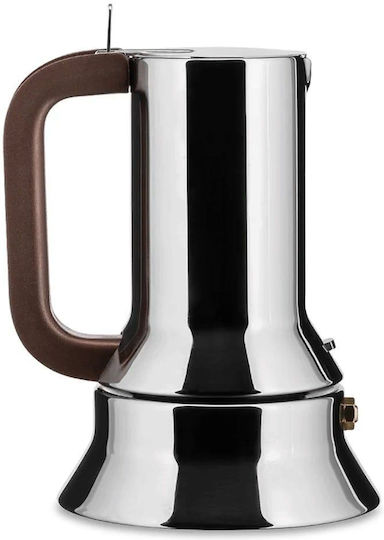 Alessi Електрическо Кафеварка За Еспресо 6 Чаши Inox Сребрист Еспресо