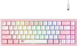 Havit KB874L Gaming Mechanical Keyboard 60% wit...