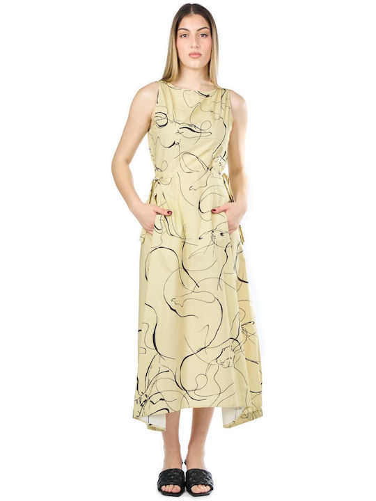 Beatrice Maxi Dress Beige