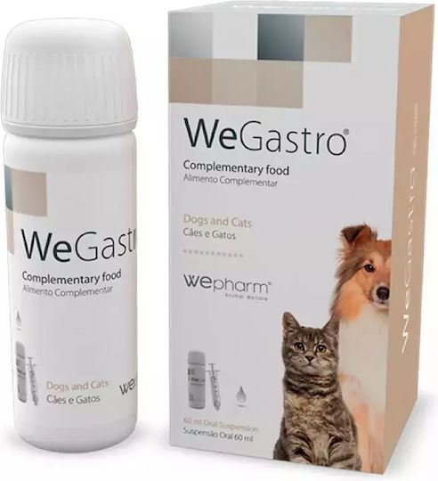 Wepharm Wegastro Dogs & Cats 60ml Βιταμίνη για Γαστρεντερικές Διαταραχές 60ml