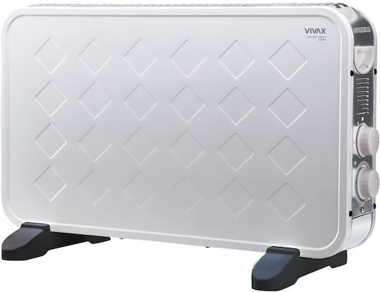 Vivax Convector Heater Floor 2000W 62.5x38.5cm White