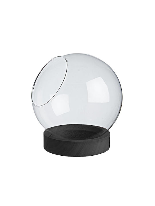JK Home Decoration Διακοσμητικό Χώρου Άνοιγμα από Γυαλί 18x18cm