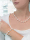Margaritari Set mit Halskette & Armband aus Gold 14K mit Perlen