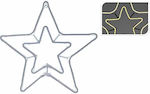 JK Home Decoration Plastic Illuminated Christmas Decorative Star 54x2x56cm