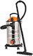 Krausmann Aspirator Lichide / Solide 1400W cu Inoxidabil Recipient 30lt