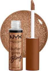 NYX Professional Makeup Butter Gloss Bling! Lip Gloss 8ml NYX Professional Makeup Butter Gloss Bling! Lip Gloss 8ml