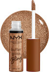 Nyx Professional Makeup Butter Gloss Bling Απαλό & Μεταξένιο Lip Gloss Λαμπερά Χείλη 8ml 04 Pay Me In Gold