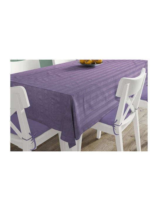 Dimcol Tablecloth Cotton Lilac 140x200cm