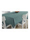 Dimcol Tablecloth Cotton Petrol 140x140cm