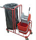 Soufleros Janitor & Housekeeping Cart