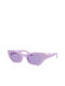 Ray Ban Women's Sunglasses with Purple Plastic Frame and Purple Lens RB4430 67581A