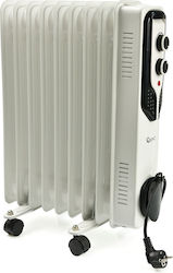 Geko Καλοριφέρ Λαδιού με 9 Φέτες 2000W