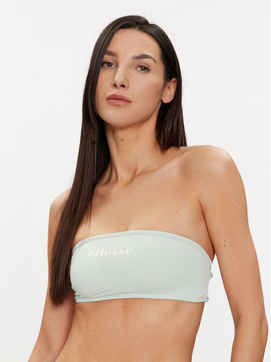 Ellesse Letti Strapless Bikini Top Πράσινο