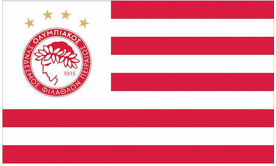 Flagge von Olympiakos Polyester 200x120cm