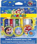 Carnival Face Painting 6pcs