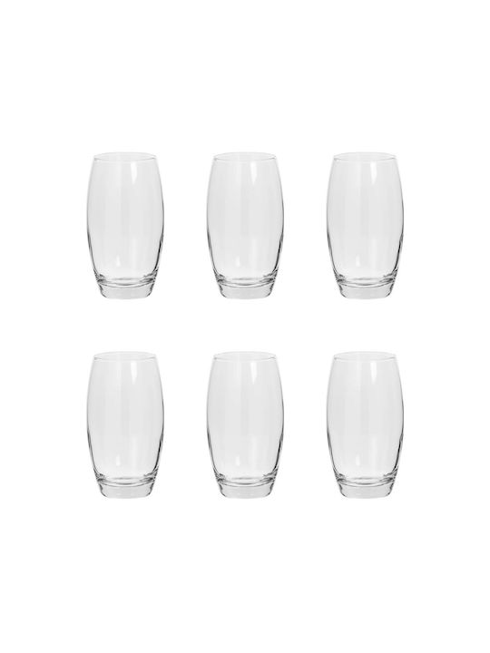 Secret de Gourmet Σετ Ποτήρια Νερού από Γυαλί 510ml 6τμχ