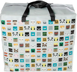 Minecraft Plastic Storage Bag 48x55x28cm 1pcs