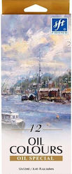 Oil Paints 12 Colors Firster Titanum
