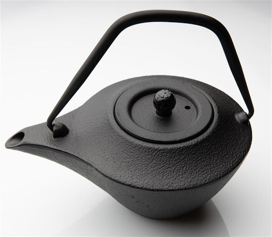 Ceainic Din fontă Negru 400ml