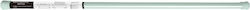 Tpster Telescopic Straight Shower Curtain Rod Metallic Green