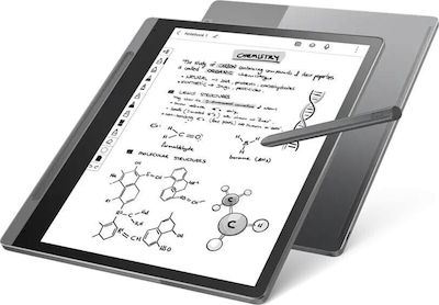 Lenovo Smart Paper 10.3" Tablet με WiFi (4GB/64GB/Smart Paper Pen & Smart Paper Folio Case) Storm Grey