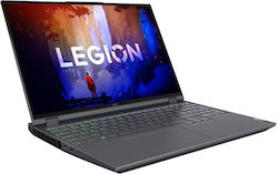 Lenovo Legion 5 Pro 16ARH7H 16" IPS 165Hz (Ryzen 7-6800H/16GB/1TB SSD/GeForce RTX 3070 Ti/W11 Acasă) Furtună gri (Tastatură US)