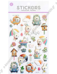 Upikit Easter Stickers 14x25pcs