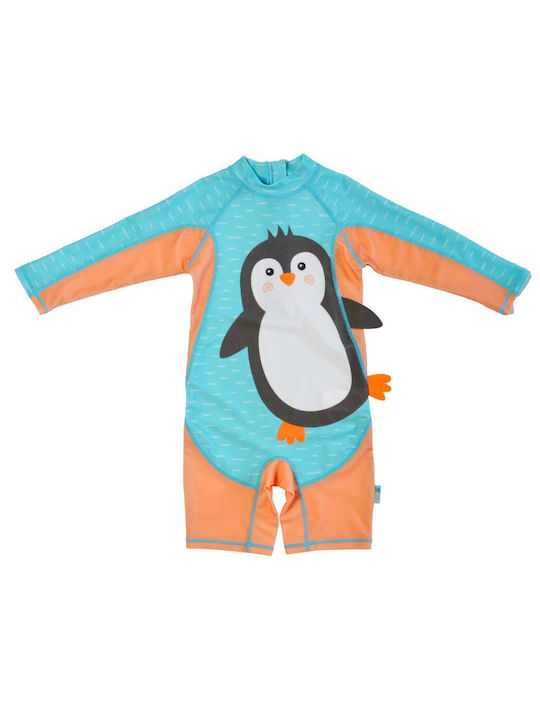 Zoocchini Îmbrăcăminte de Înot pentru Copii Costum Întreg cu Mâneci Lungi