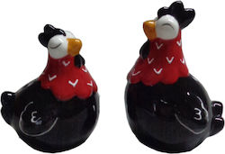 Marva Easter Chicken 8.7x6.2x5.2pcs in Black color