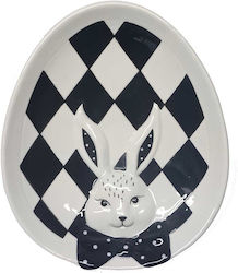 Marva Easter Platter Ceramic 21.5x18x3.9pcs