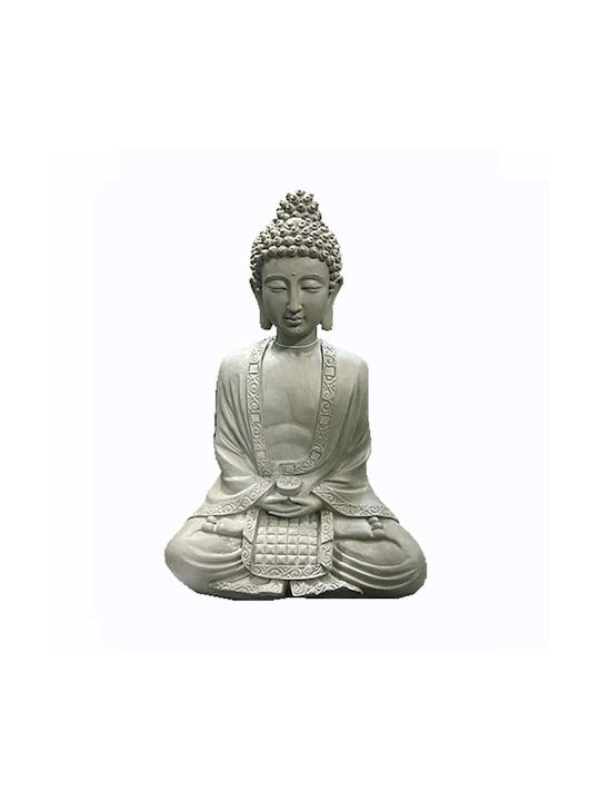 Art et Lumiere Decorative Buddha made of Metal 26x18x40cm 1pcs