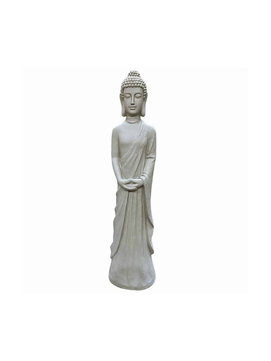 Art et Lumiere Decorative Buddha made of Metal 21x17.5x80cm 1pcs