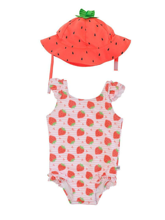 Zoocchini Kids Swimwear Swimwear Set Sunscreen (UV) Red