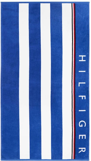 Tommy Hilfiger Zoom Baumwoll Strandtuch Abyss 160x90cm