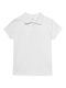 4F Kids Polo Short Sleeve White