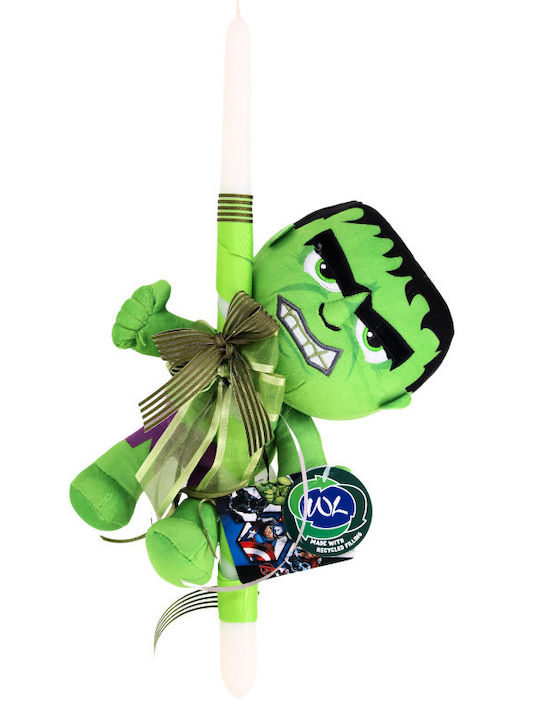 Λαμπάδα Hulk Στρογγυλή