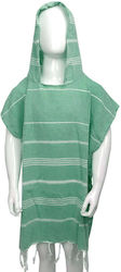 NODO Kids Beach Poncho Green