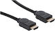 Manhattan Cablu HDMI de sex masculin - HDMI de sex masculin 1.8m Negru