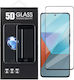 5D 0.3mm Adeziv complet Full Face Tempered Glass Negru (Redmi Note 13 4G)