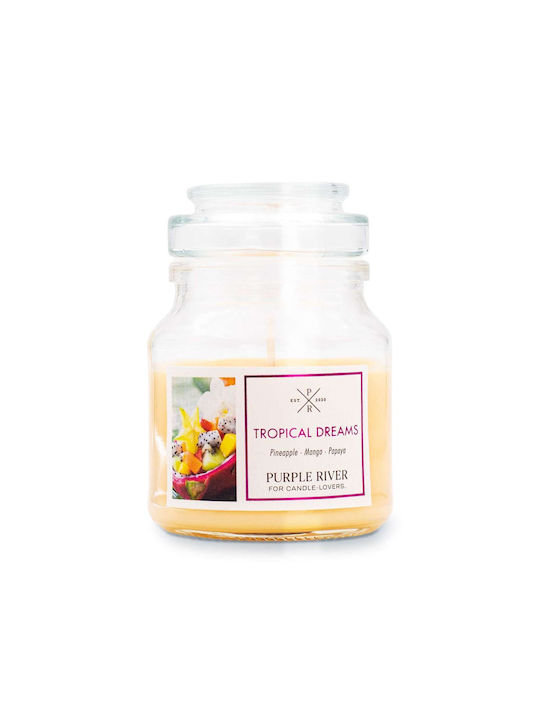 Purple River Aromatisches Soja Kerze in Gefäß 113gr