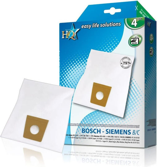 HQ Vacuum Cleaner Bags 5pcs Compatible with Vacuum Cleaner Bosch / Siemens