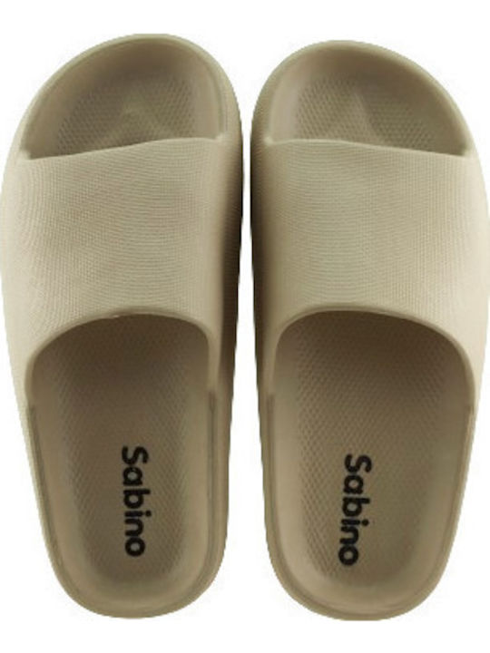 Sabino Slides În Culoare Bej