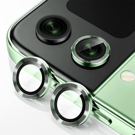 5g Αντιχαρακτικό Γυαλί 9h Camera Protection Tempered Glass Green for the Samsung Galaxy Z Flip5 5G