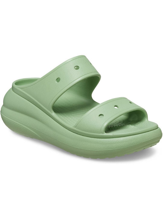 Crocs Crush Σαγιονάρες σε Πράσινο Χρώμα